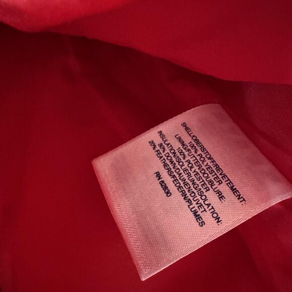 Lands' End Red Plaid Puffer Vest - Picture 6 of 10